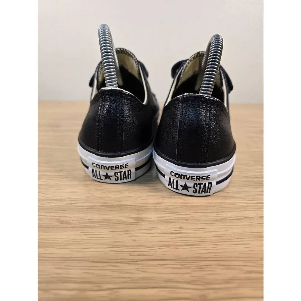 Converse Chuck Taylor All Star V-3 OX Black 3 Strap Women's Shoes Size 7.5